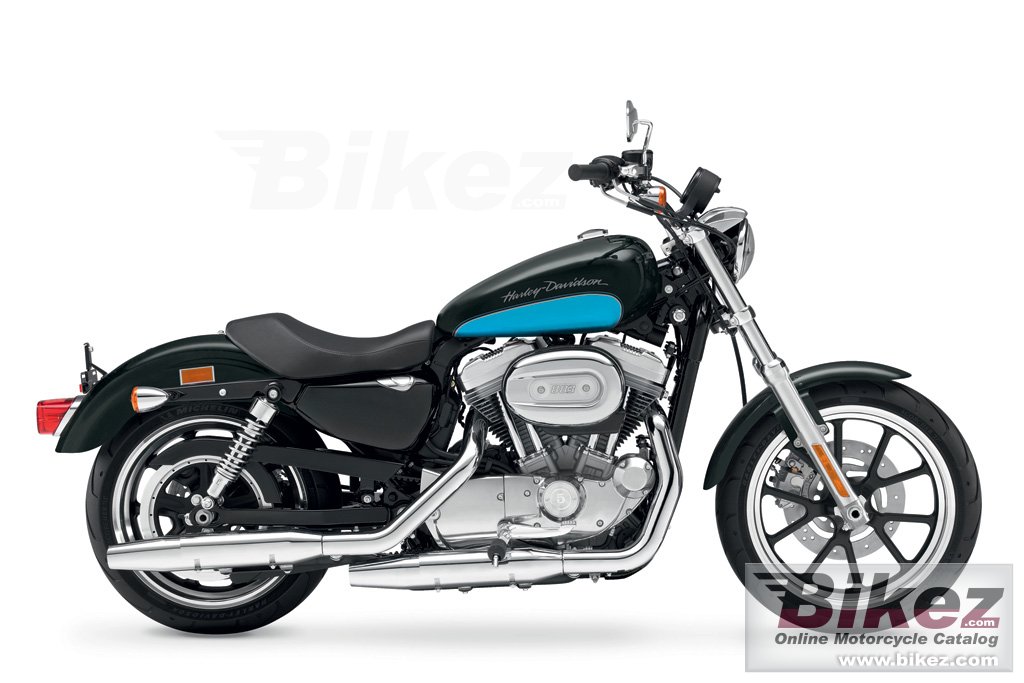 Big Harley-Davidson xl883l sportster superlow picture and wallpaper from Bikez.com